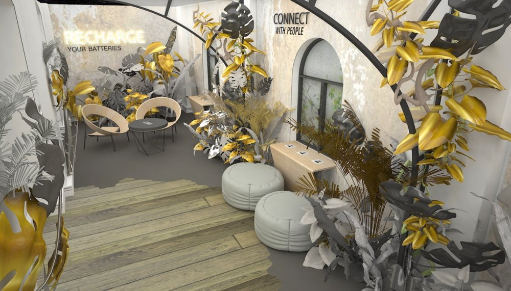 RECHARGE: an interior design for a permanent exhibition