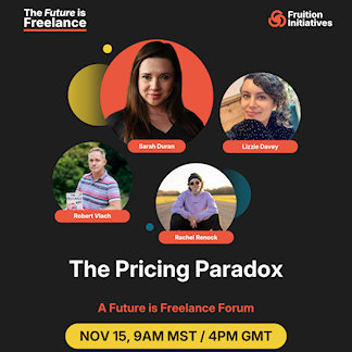 Free online session on freelance pricing