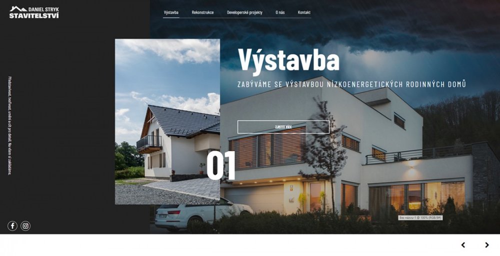 Stavitelstvi-Stryk.cz website