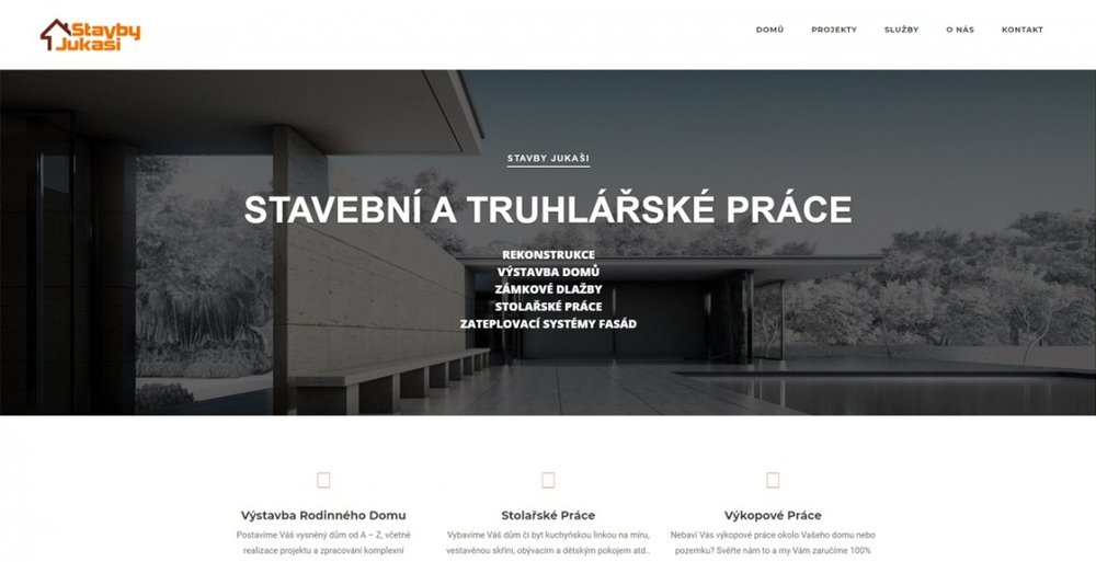 Stavbyjukasi.cz — construction works