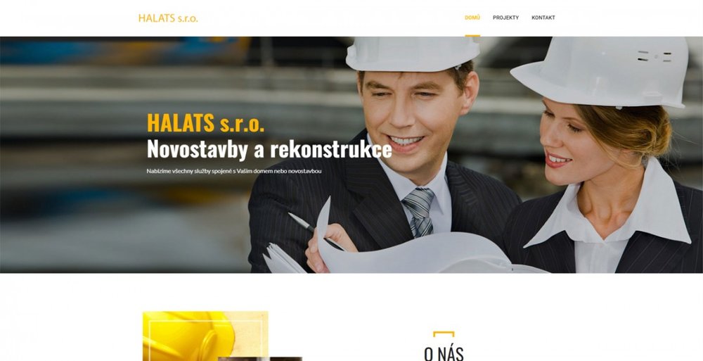 Halats.cz — new constructions and re-building