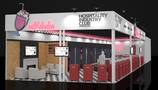 Design of an exhibition stand for the Hospitability Industry Club at ITB (Berlin, Germany)