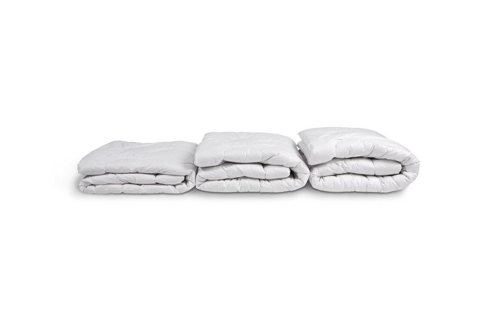 Wool duvets Besky (light, classic, and warm)