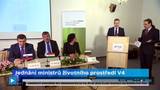 Interpreting of the official meeting of environmental ministers of V4 countries